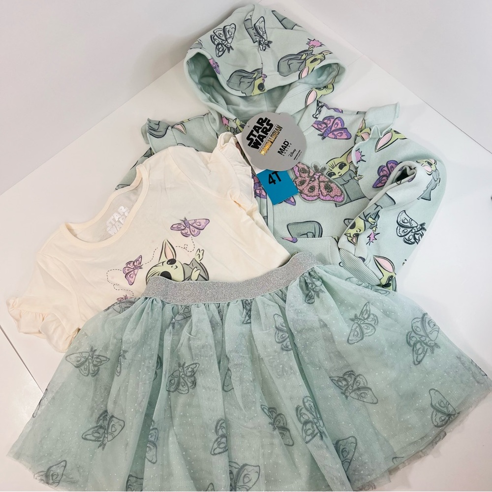 Disney Kids Star Wars 3 Piece with Tutu